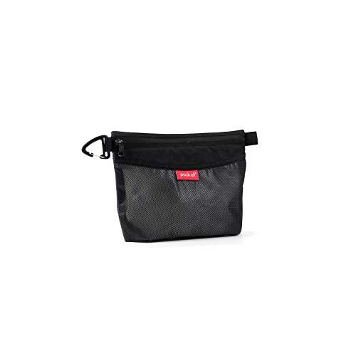 Minimalist pack all Water-Resistant Material Zipper Pouch, Mesh Essentials