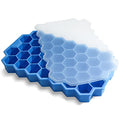 Minimalist Ice Cube Trays for Freezer with Lid-37 Grid Essentials