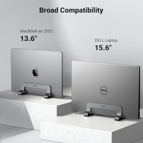 luxury UGREEN Vertical Laptop Stand Holder for Desk Compatible with MacBook Essentials