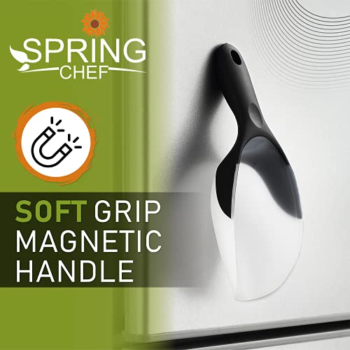 Eco-Friendly Spring Chef Magnetic Ice Scoop for Freezer - Set