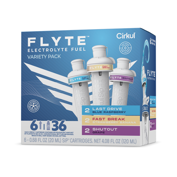 Sugar-Free Flyte 6-Pack Variety Pack MMZB - Zero-Calorie Multi-Flavor Sip Pods for Water Bottle - Default Title