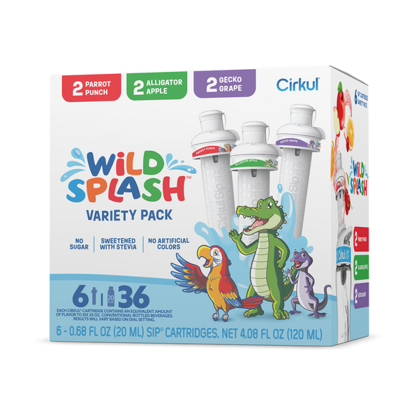 Vitamin-Infused Wild Splash 6-Pack Variety Pack 2TB7 - Vitamin-Infused Natural Refreshing Flavor Core - Default Title
