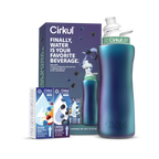 Whimsical Doughnut 32oz. Chameleon Stainless Steel Bottle Starter Kit 95KR - Fun Food Fidget Cookie Squishable Toy Detail