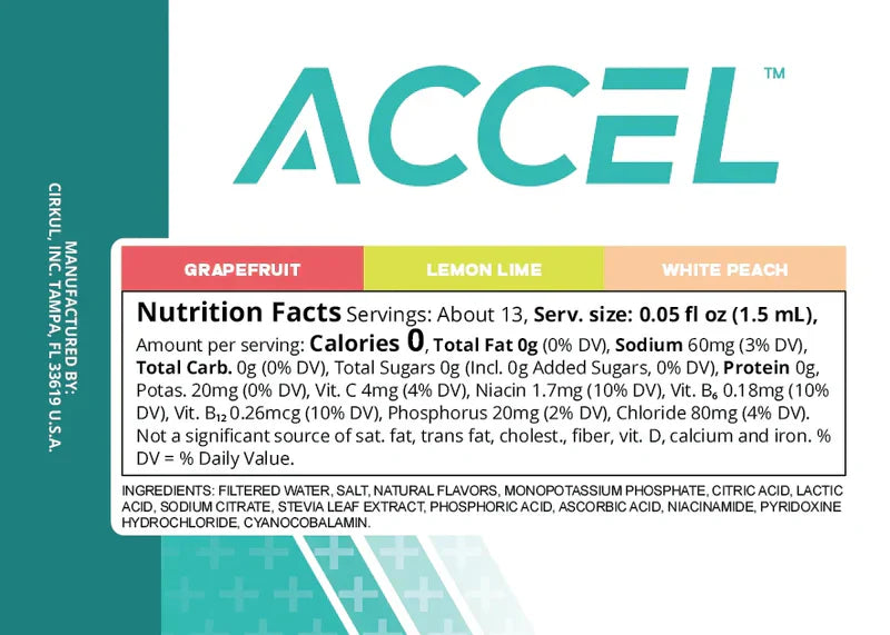 Zero-Calorie Accel 6-Pack Variety Pack IZ9I - Zero-Calorie Multi-Flavor Sip Pods for Water Bottle Detail