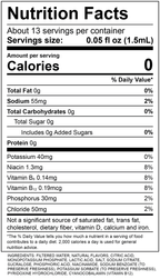 Vitamin-Infused FitSip Grapefruit Strawberry QAST - Sugar-Free Fruit Flavor Cartridge Refill Detail