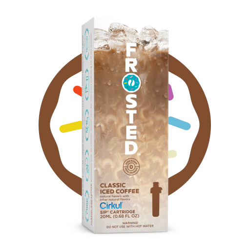Zero-Calorie Frosted Classic Iced Coffee Q1R3 - Electrolyte Hydration Enhanced Taste Cartridges - Default Title