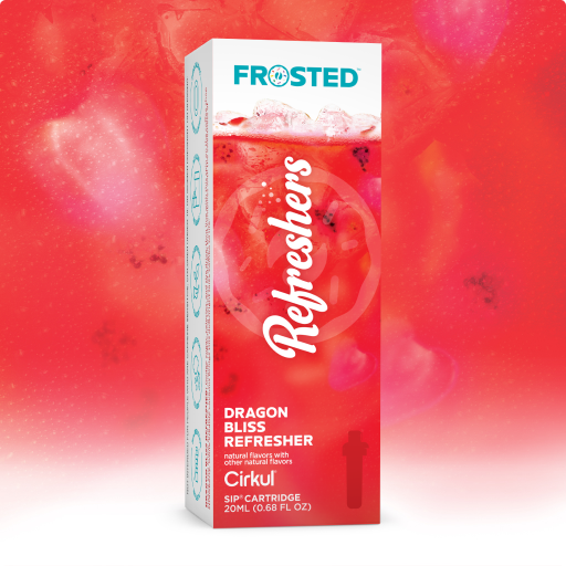 Zero-Calorie Frosted Dragon Bliss Refresher 3YSL - Electrolyte Hydration Enhanced Taste Cartridges - Default Title