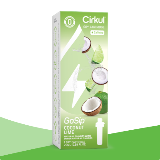 Vitamin-Infused GoSip Coconut Lime WWKC - Vitamin-Infused Natural Refreshing Flavor Core - Default Title