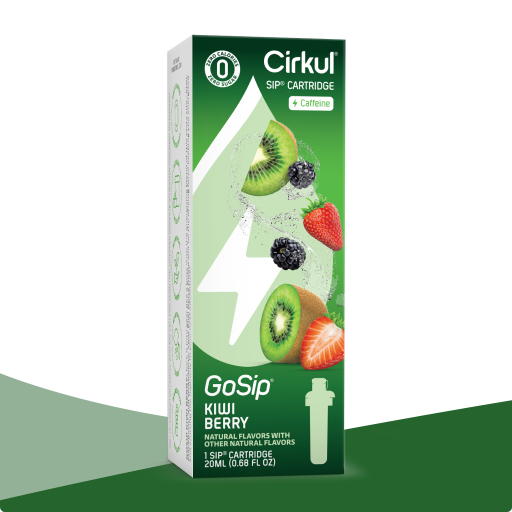 Refreshing Electrolyte GoSip Kiwi Berry FTUR - Vitamin-Infused Natural Refreshing Flavor Core - Default Title