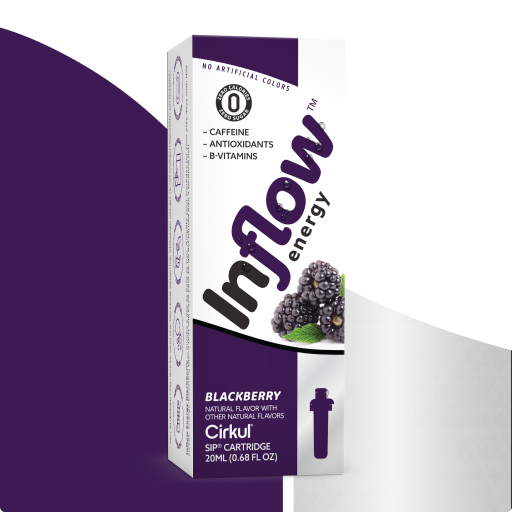 Zero-Calorie Inflow Energy Blackberry 4RAS - Zero-Calorie Multi-Flavor Sip Pods for Water Bottle - Default Title