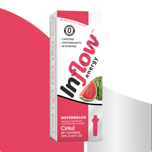 Natural Fruit Flavored Inflow Energy Watermelon 8J1M - Sugar-Free Fruit Flavor Cartridge Refill - Default Title