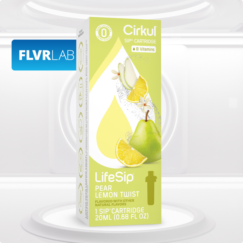 Vitamin-Infused LifeSip Pear Lemon Twist L82Z - Vitamin-Infused Natural Refreshing Flavor Core - Default Title