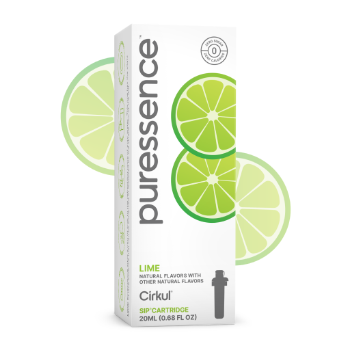 Sugar-Free Puressence Lime (Unsweetened) DHD6 - Electrolyte Hydration Enhanced Taste Cartridges - Default Title
