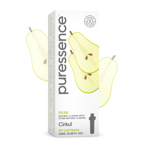 Refreshing Electrolyte Puressence Pear (Unsweetened) QE9E - Sugar-Free Fruit Flavor Cartridge Refill - Default Title