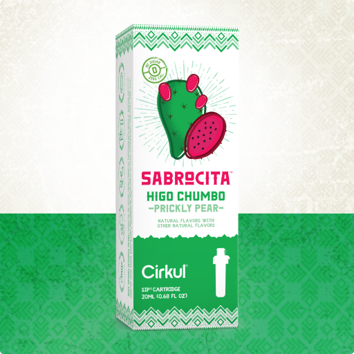 Vitamin-Infused Sabrocita Prickly Pear YCOO - Sugar-Free Fruit Flavor Cartridge Refill - Default Title
