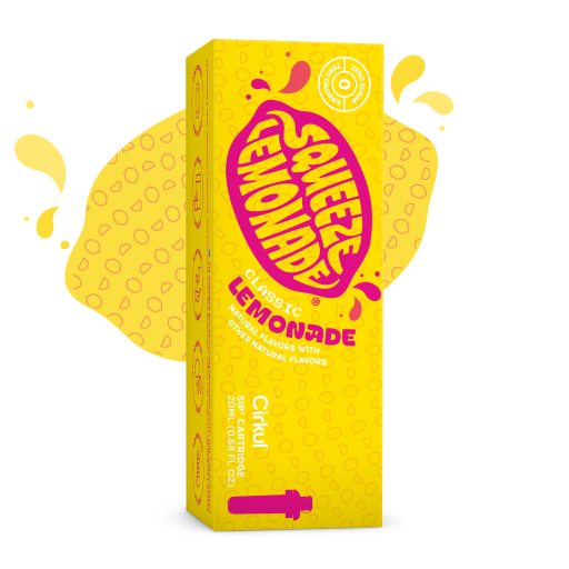 Zero-Calorie Squeeze Classic Lemonade 9VJJ - Sugar-Free Fruit Flavor Cartridge Refill - Default Title